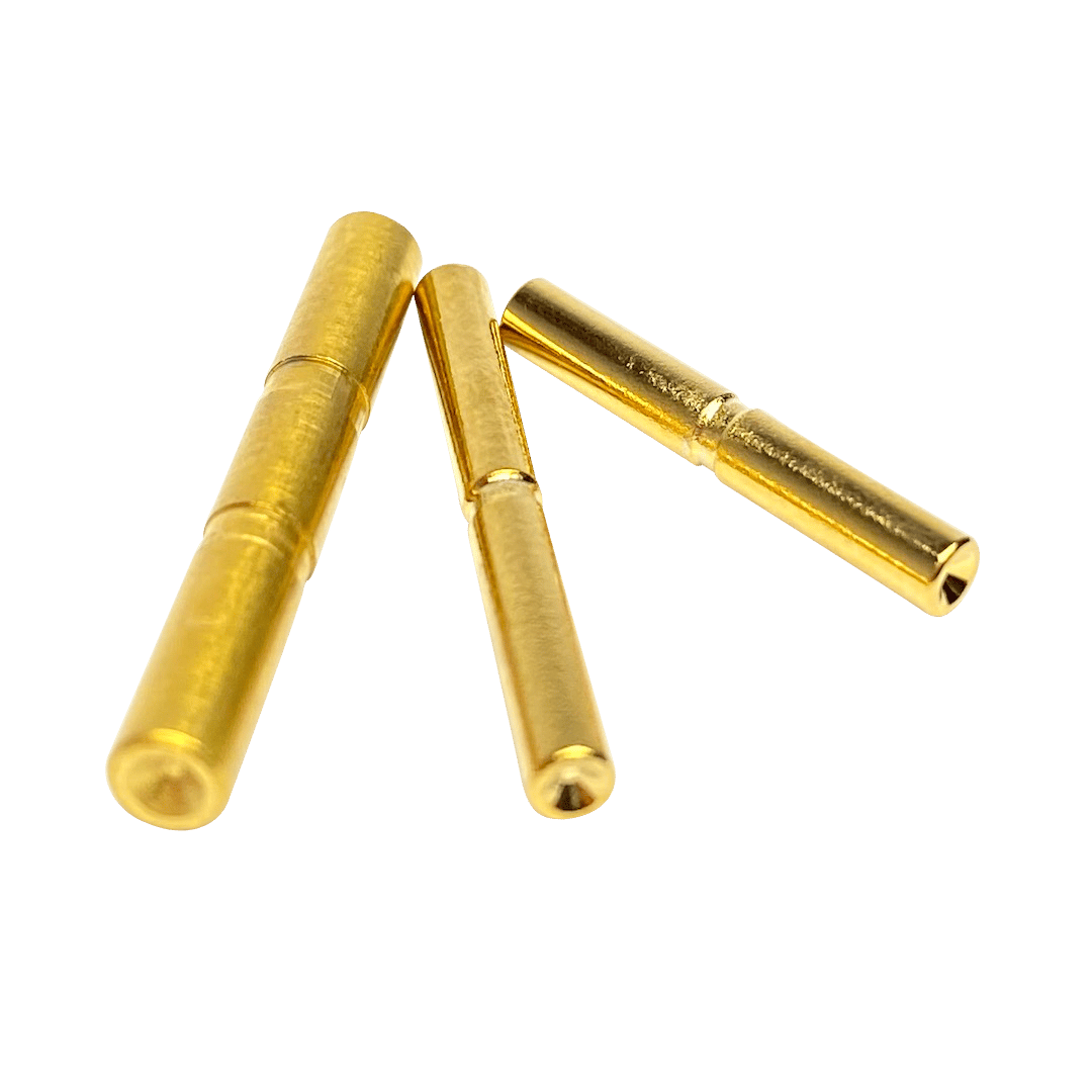 Cross Armory CRG5PSGD 3 Pin Set Dimpled Compatible w/Glock 17/19/26/34 Gen5 Gold Steel