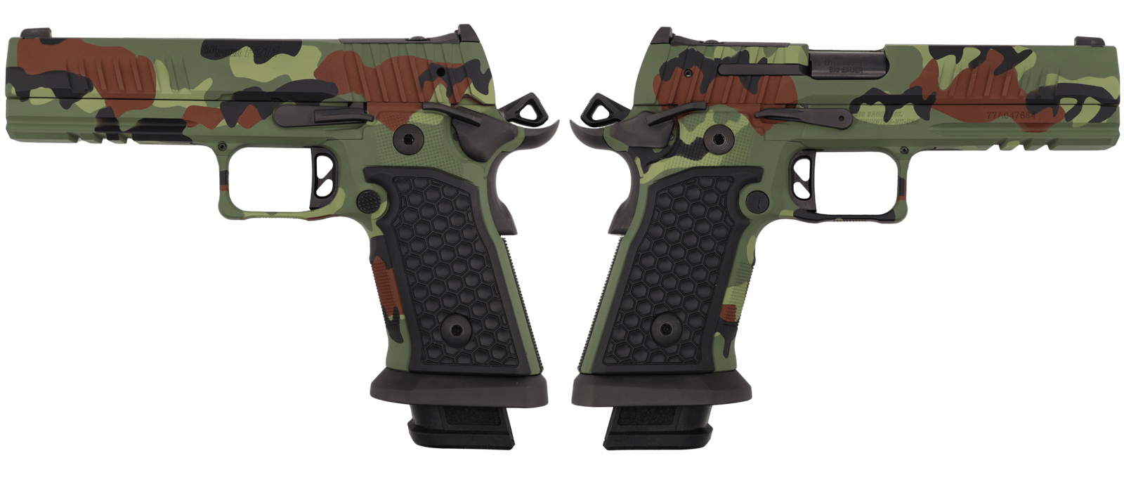 SIG SAUER P211-GT5 9MM PISTOL 5" M81 2-21RD, 1-17RDRD MAGS