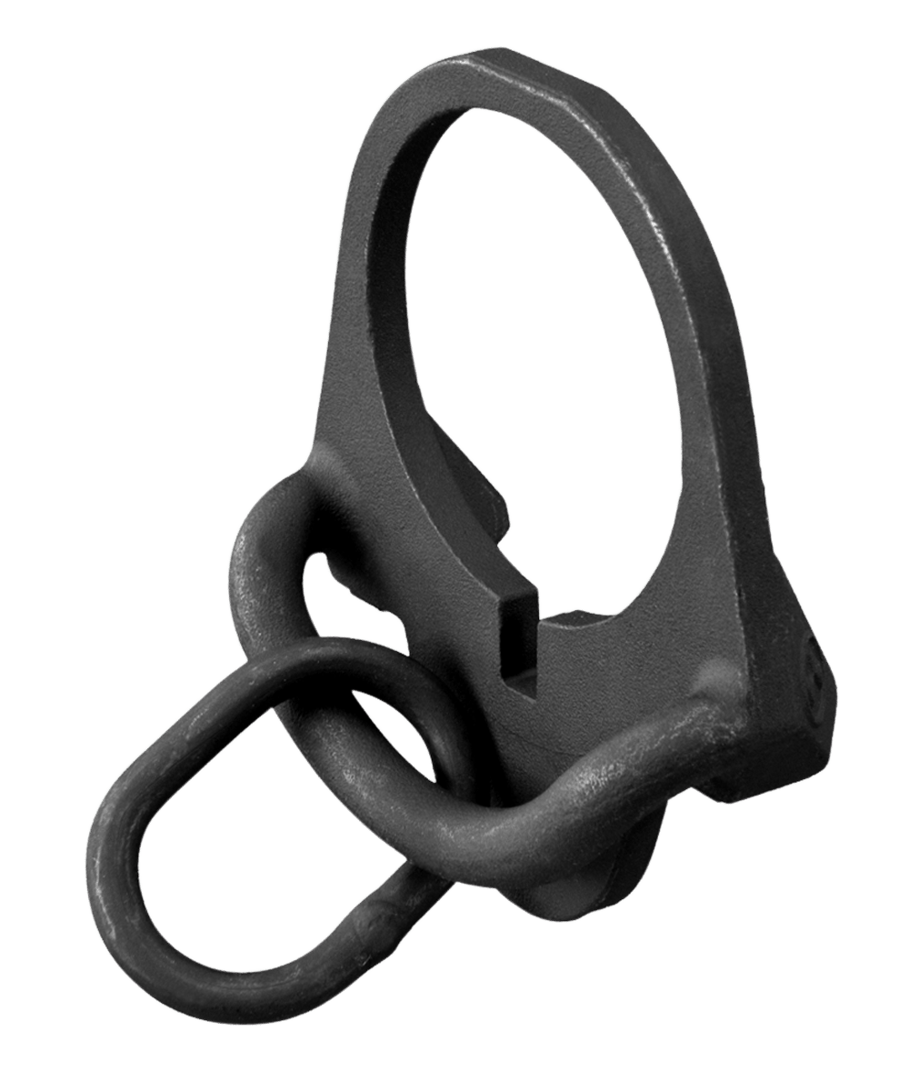 Magpul MAG500-BLK ASAP Sling Attachment AR-15/M4 Compatible w/ Mil-Spec & Commercial Buffer Tubes Black Steel Ambidextrous