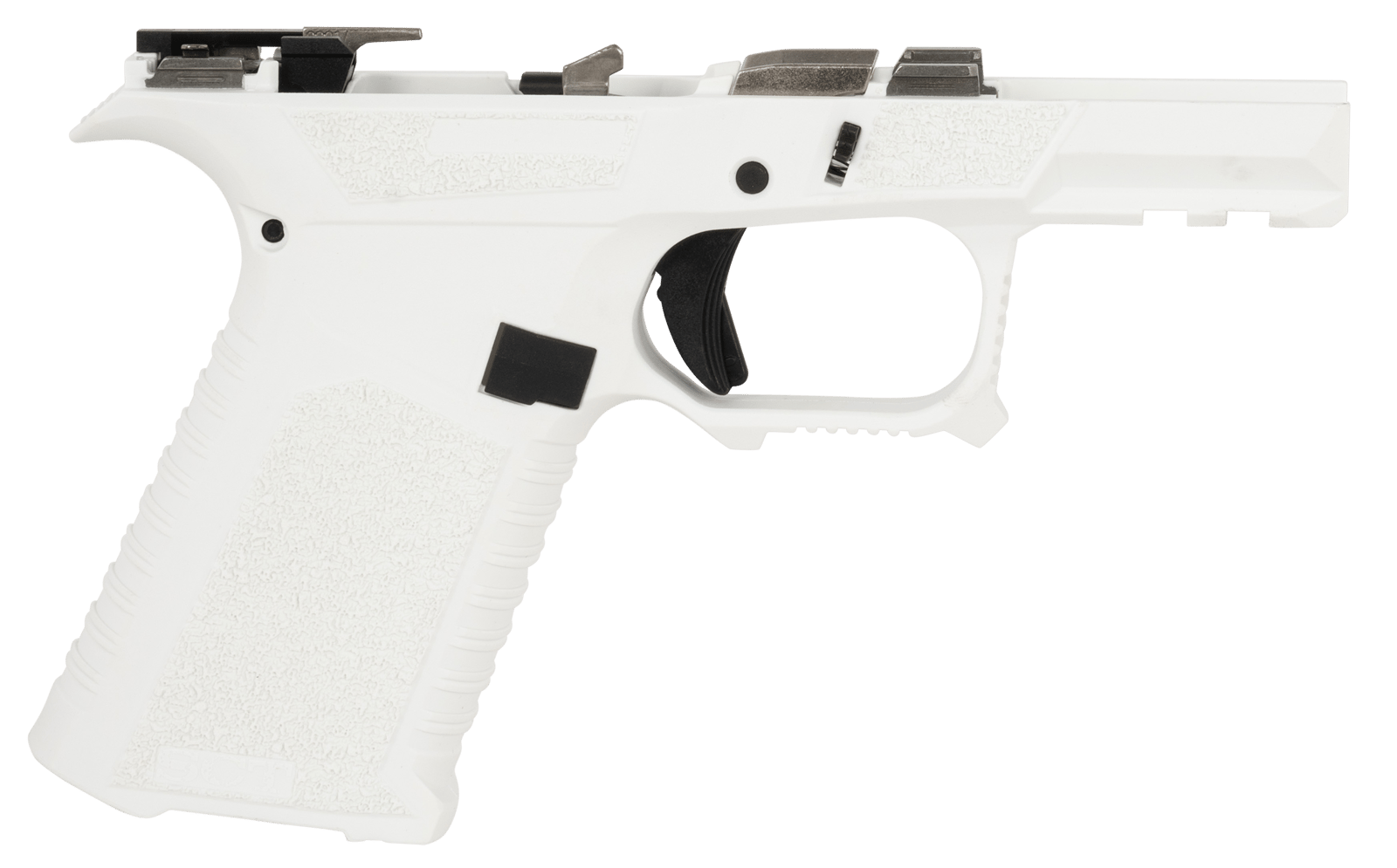 Sct Manufacturing 0226020000IF  Full Frame White 9mm Luger Polymer Frame
