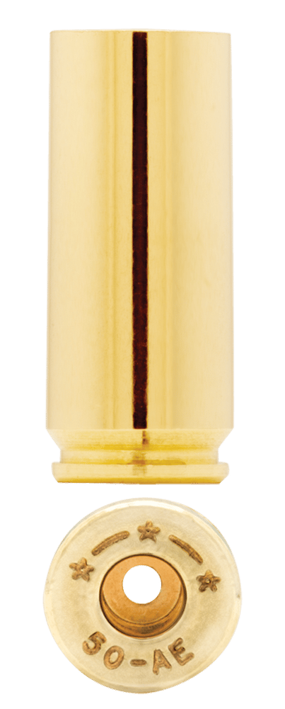 Starline Brass 50AEEUP50 Unprimed Cases  50 AE Handgun Brass 50 Per Bag