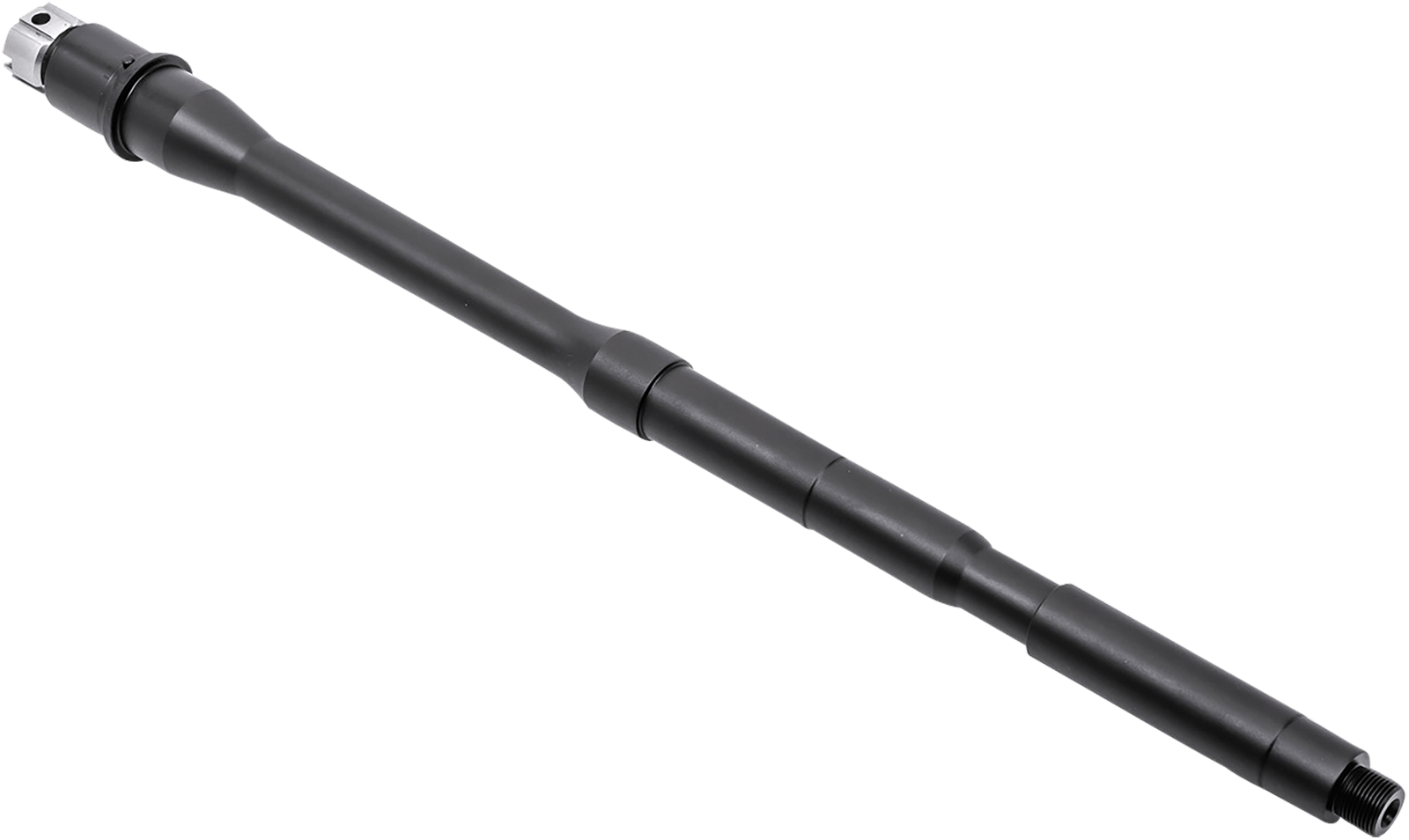 CMMG 22D7C4A Replacement Barrel Kit with Collar, 22 LR 16.10" Threaded, Black Nitride Chromoly Steel, Fits AR-15/Mk4