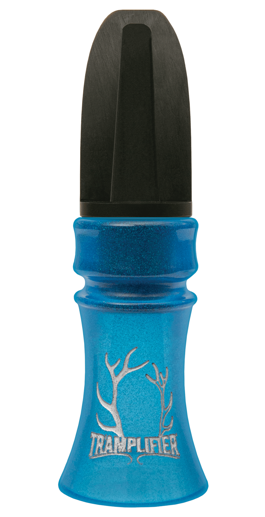 Primos 952 Tramplifier Short Range Open Call Single Reed Calf/Cow Sounds Attracts Elk Black Acrylic