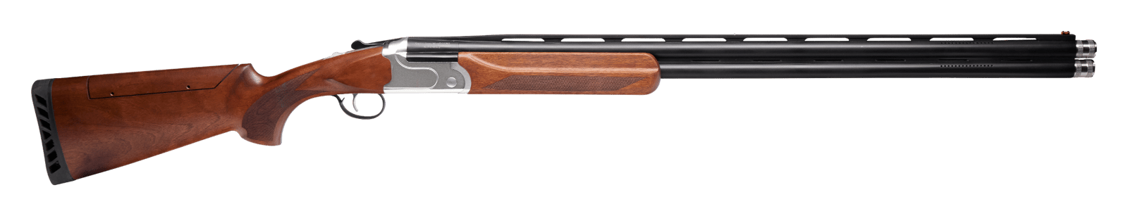 Savage Arms 18964 555 Sporting Compact 12 Gauge 3" 2rd 26" Ported Over/Under Barrel, Silver Rec, Oiled Turkish Walnut Furniture, Adj. Cheek Rest Stock, Fiber Optic Sight, Five Ext. Chokes