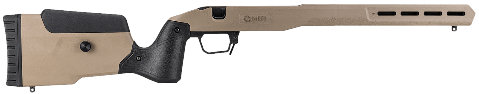 Mdt Sporting Goods Inc 105827FDE Field Stock  FDE Polymer Fits Tikka T3 Short Action