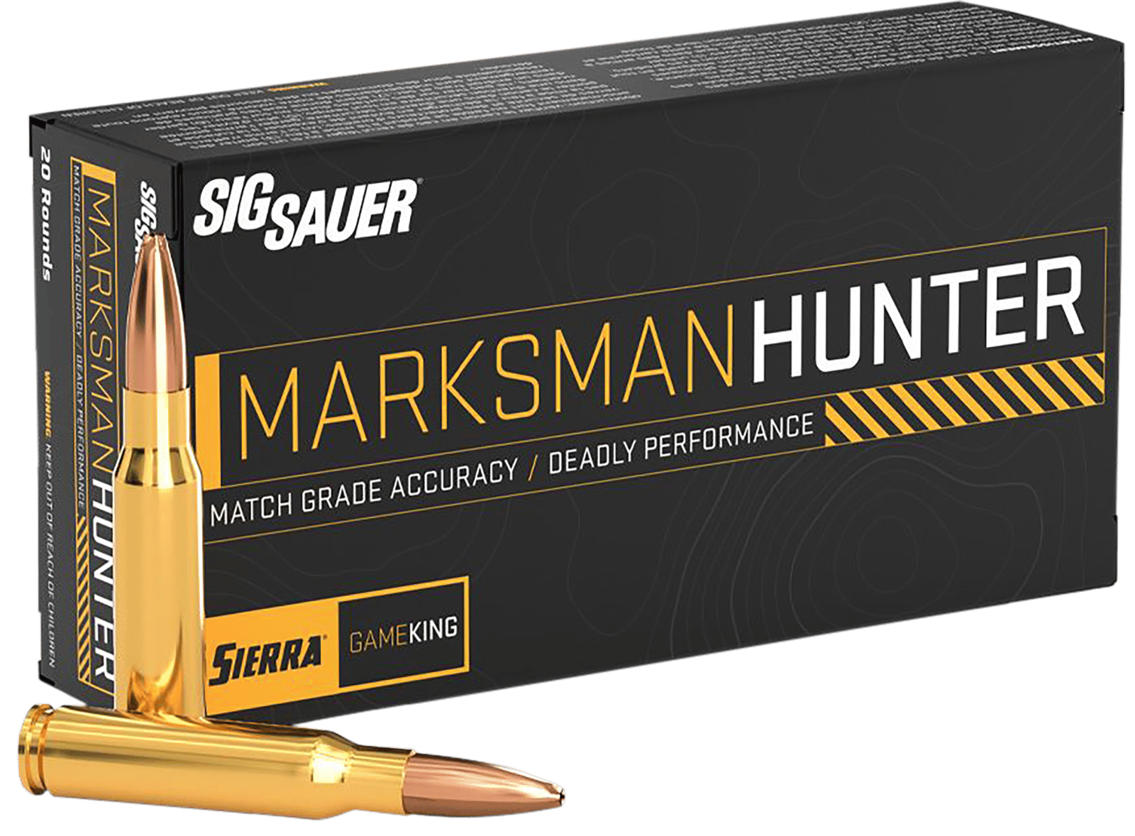 Sig Sauer E3WMGK16520 Marksman Hunter  300WM 165gr 20 Per Box/10 Case