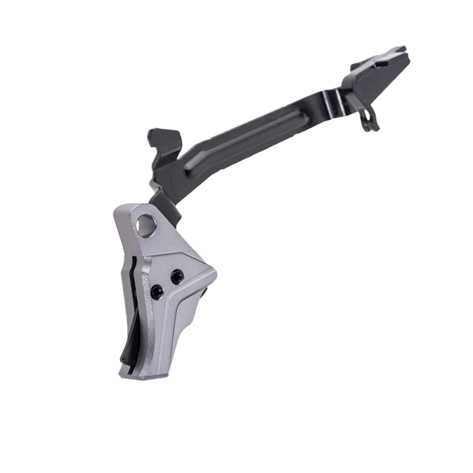 Tyrant CNC TDGTRIG34GREYBLACKBAR I.T.T.S Trigger/Bar Grey/Black Fits Glock Gen3-4