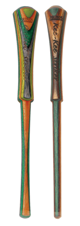 Primos PS1510 Custom Striker  Striker Call Attracts Turkey Species Multi-Color Wood 2 Pack