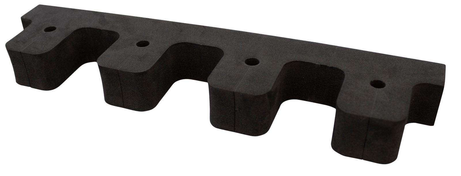 SME SMEMGR Magnet Gun Rest  Black High Density Foam, Holds Guns Or Fishing Poles