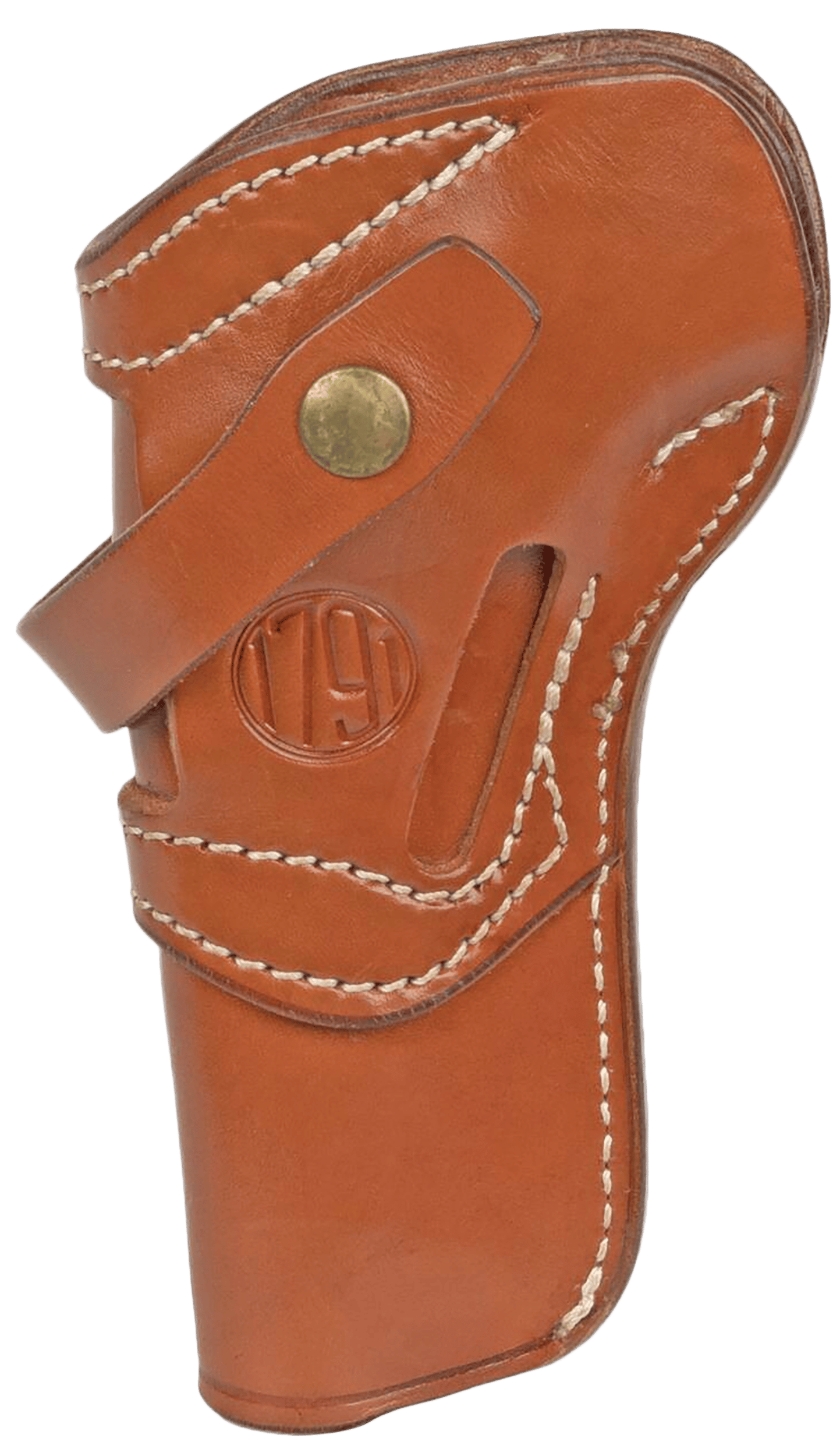 1791 Gunleather SARVH65CBRA RVH5.5 6.5 OWB Size 6.5 Classic Brown Leather Belt Loop Fits Ruger Wrangler/Colt SSA Ambidextrous
