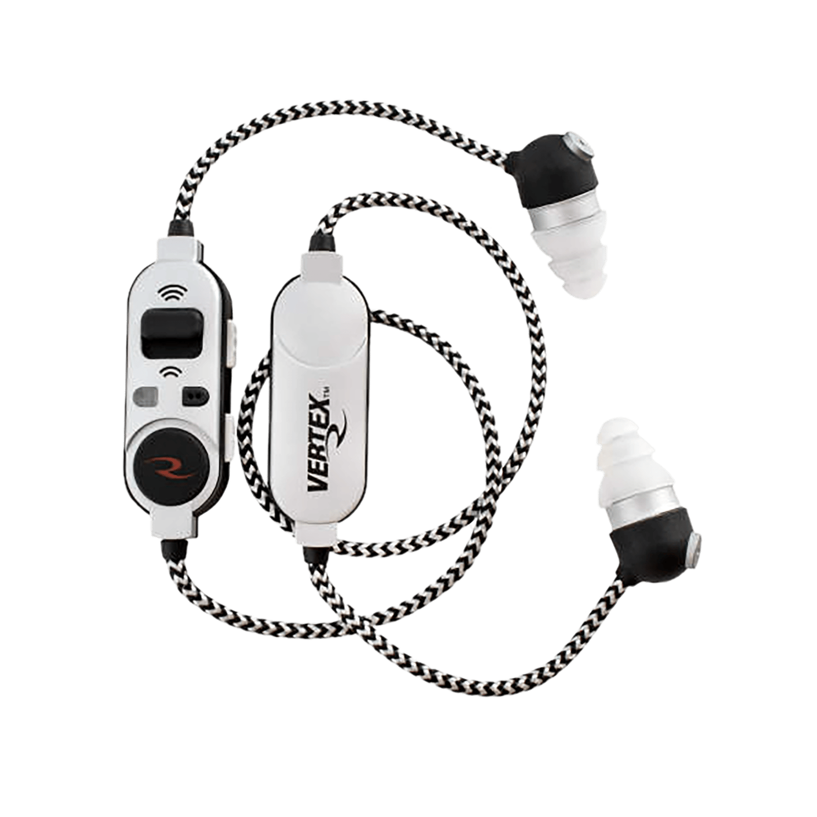 Radians VX-BTAC10 Vertex Electronic Ear Buds 25 dB In The Ear Black/Gray