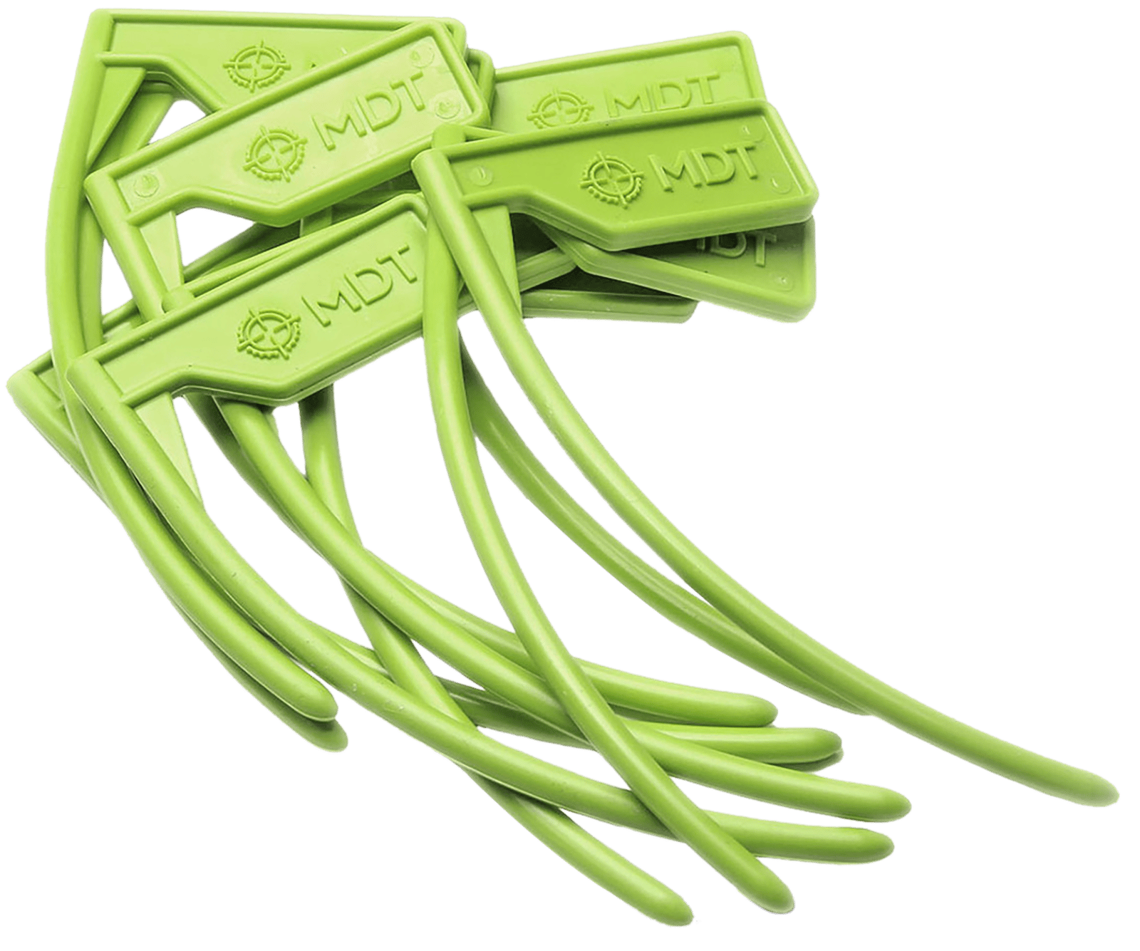 Mdt Sporting Goods Inc 104544GRN Chamber Flag  For 22 Cal and Up Black Green 10 Pack