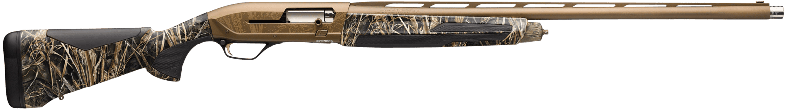 Browning 011747205 Maxus II Wicked Wing 12 Gauge 3.5" 4+1 (2.75") 26" Burnt Bronze Cerakote Barrel/Rec, Realtree Max-7 Camo Stock w/SoftFlex Cheek Pad & Overmolded Grip Panels