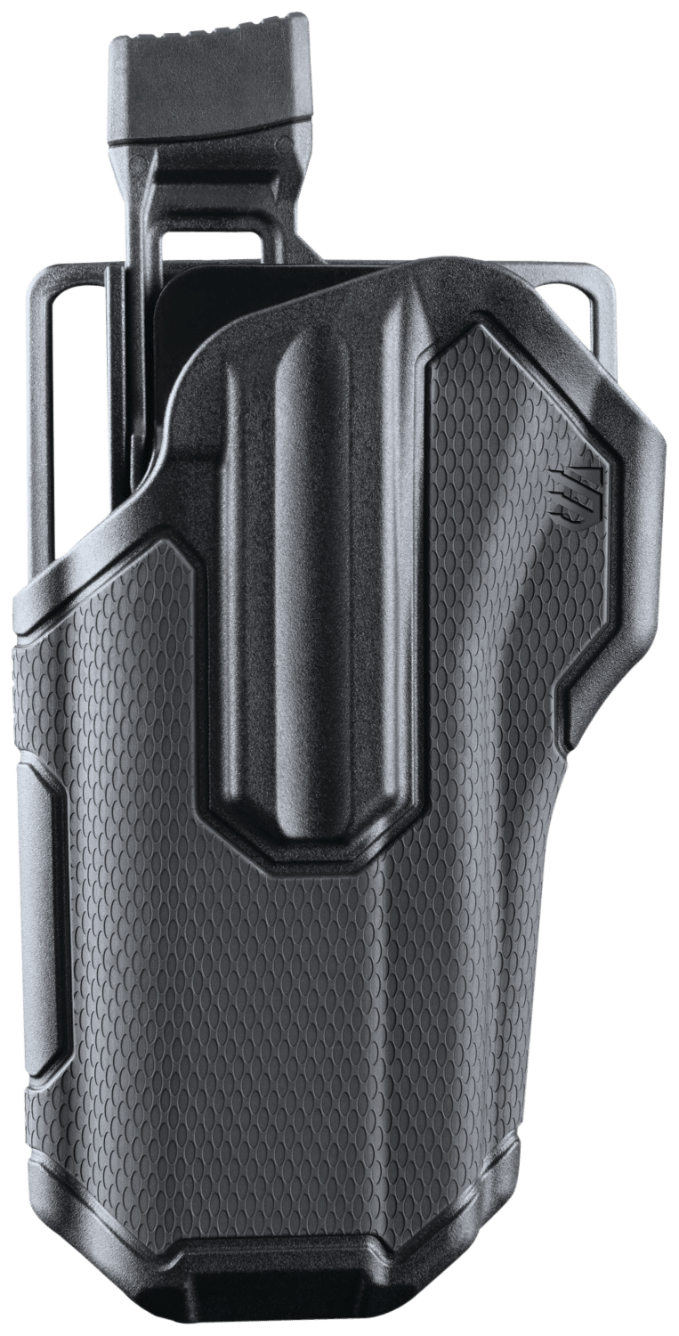Blackhawk 419000BBL Omnivore  OWB Black Plastic Belt Slide Fits Most Semi-Autos, Left Hand