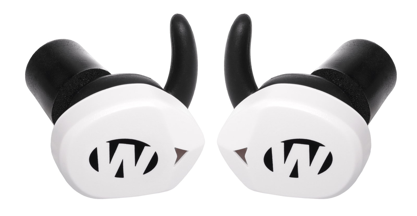 Walker's GWPSLCR2BTWHT Silencer BT 2.0 Electronic Ear Buds Sports South Exclusive White Polymer
