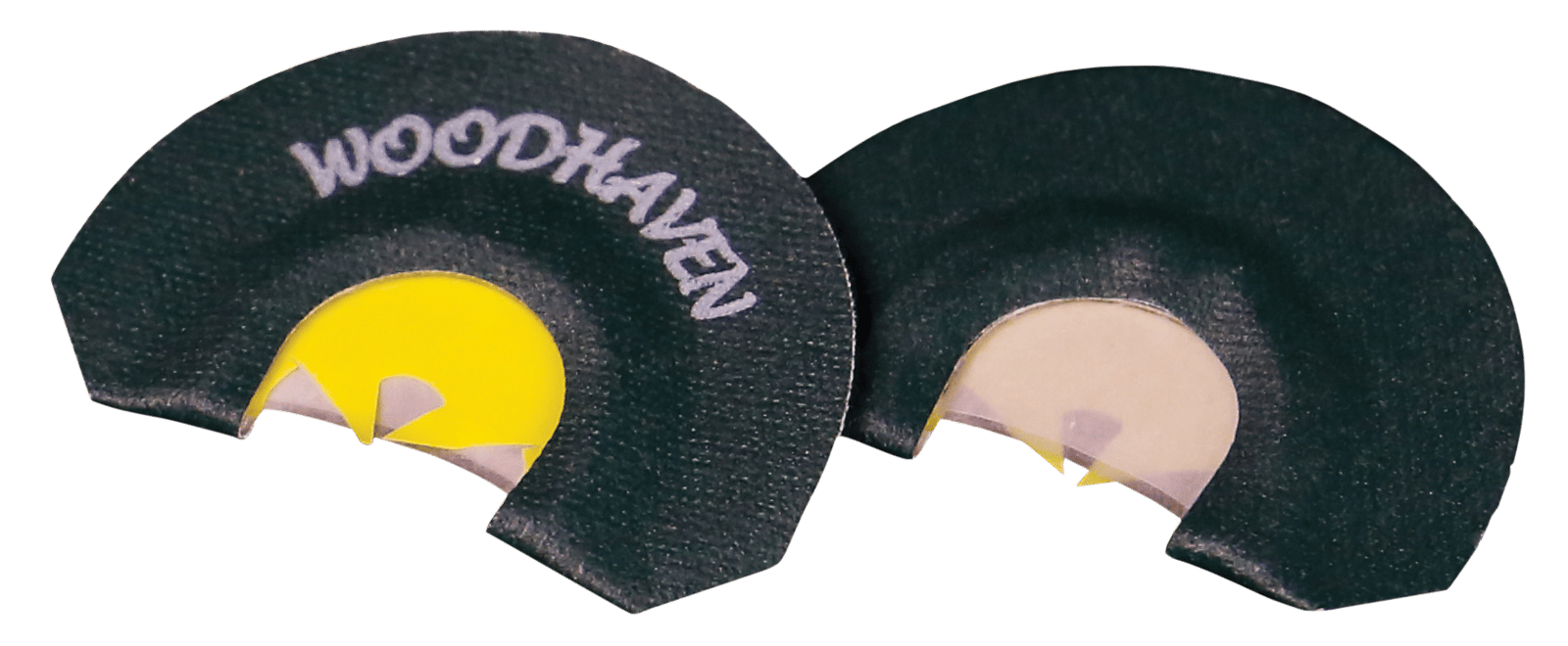 Woodhaven WH320 Talon  Diaphragm Call Triple Reed Turkey Hen Sounds Attracts Turkeys Black