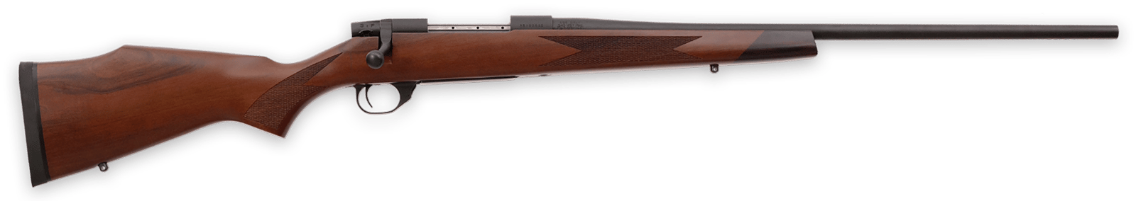 Weatherby VDT270NR4T Vanguard Sporter Full Size 270 Win 5+1 24" Bead Blasted Blued #2 Threaded Barrel, Matte Blued Drilled & Tapped Steel Receiver, Grade A Turkish Walnut Monte Carlo Stock