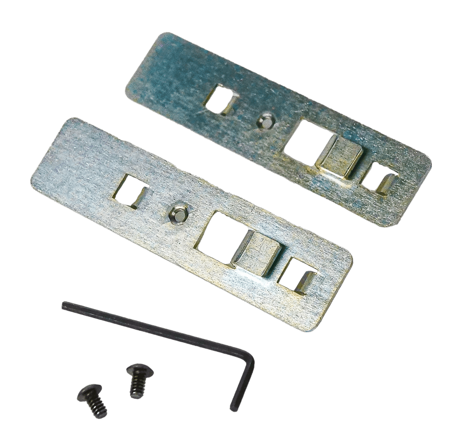 Berry's 84913 Track Clips Pistol Rack Silver Steel Handgun