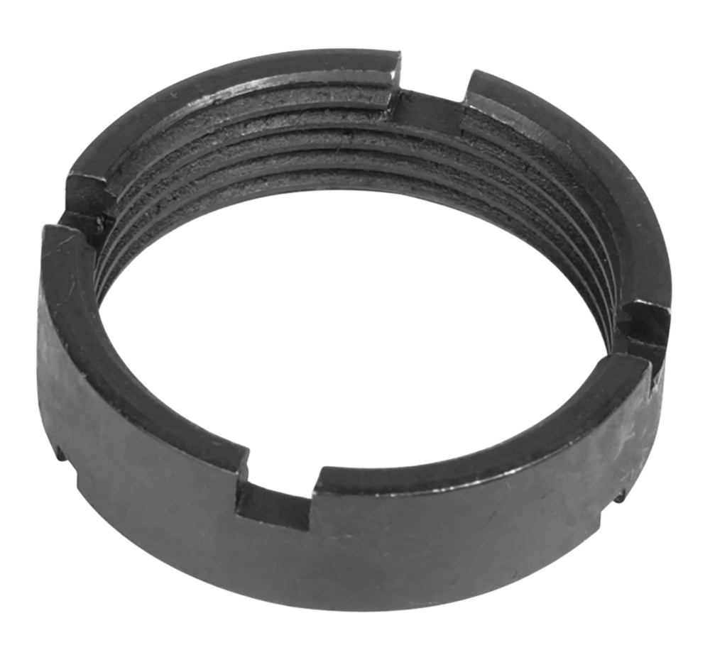 LBE Unlimited ARCNUT Castle Nut  4140 Steel Black Phosphate AR-15