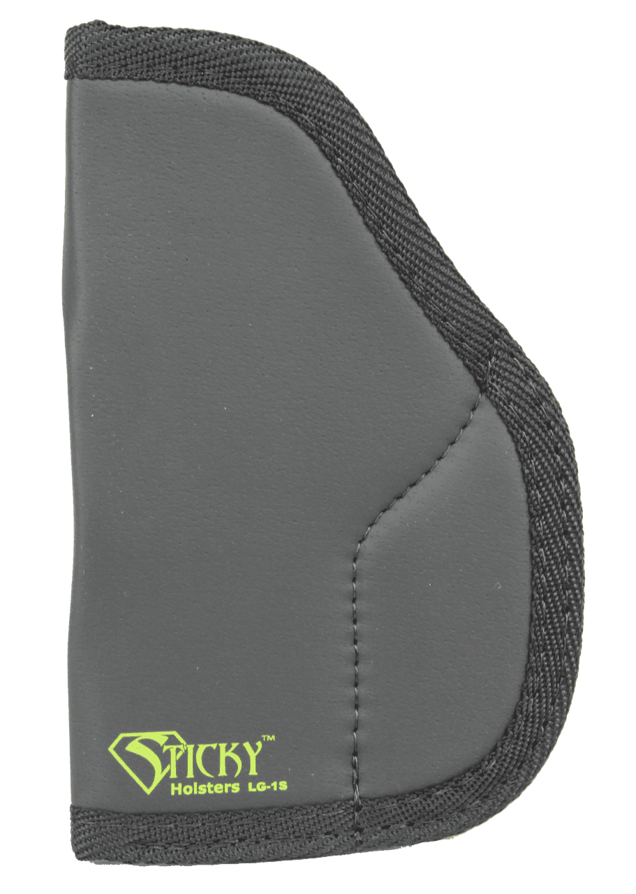 Sticky Holsters LG1S LG-1S  Black/Green Latex Free Rubber Fits 1911 3-4" Ambidextrous