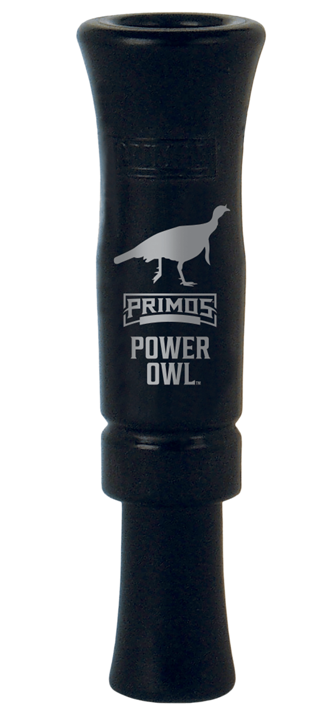 Primos 331 Power Owl Locator Open Call Owl Sounds Barred Owl Sounds Attracts Turkeys Black Acrylic