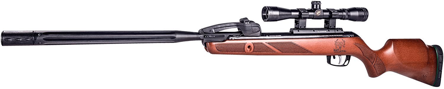Gamo 611003875554 Swarm Bone Collector Gen 3 ITG 22 Black Black Steel Barrel Black Receiver Checkered Beechwood Beechwood w/Checkering Grip/Forearm Stock Scope 3-9x40mm