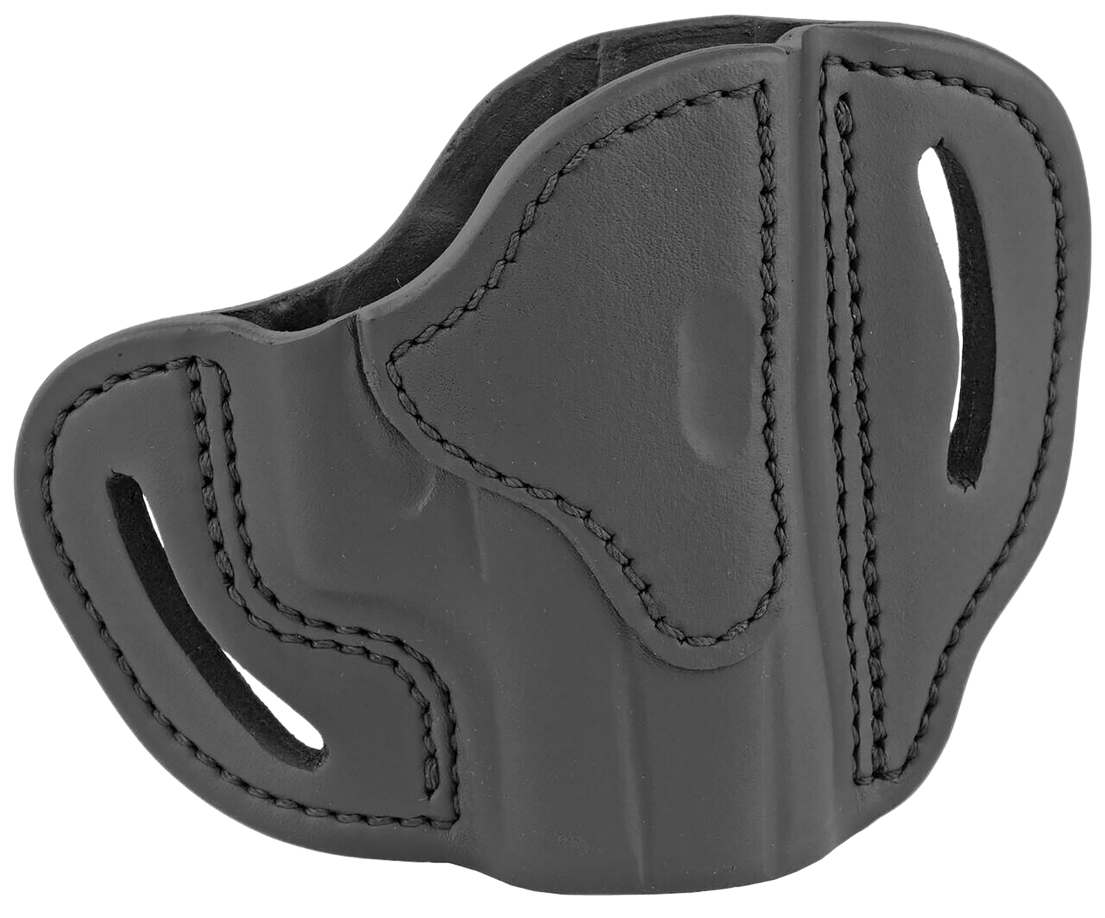 1791 Gunleather BHCSBLR BHC  OWB Size C Stealth Black Leather Belt Slide Compatible w/Glock 43/Sig P365/Walther PPK Right Hand