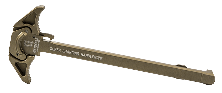 Geissele Automatics 05476S Super  AR-10 Desert Dirt Desert Dirt Hardcoat Anodized 7075-T6 Aluminum Ambidextrous Hand