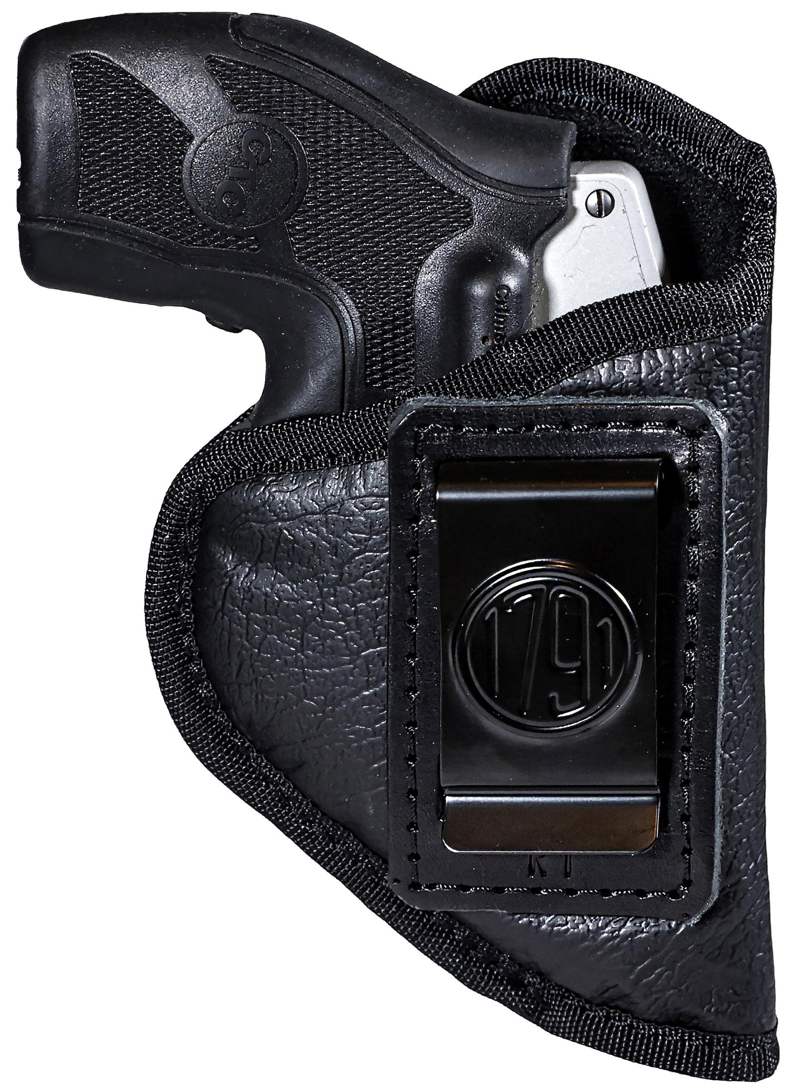 1791 Gunleather ECOR1BLKR EcoCarry  IWB Size Small Black Right Hand