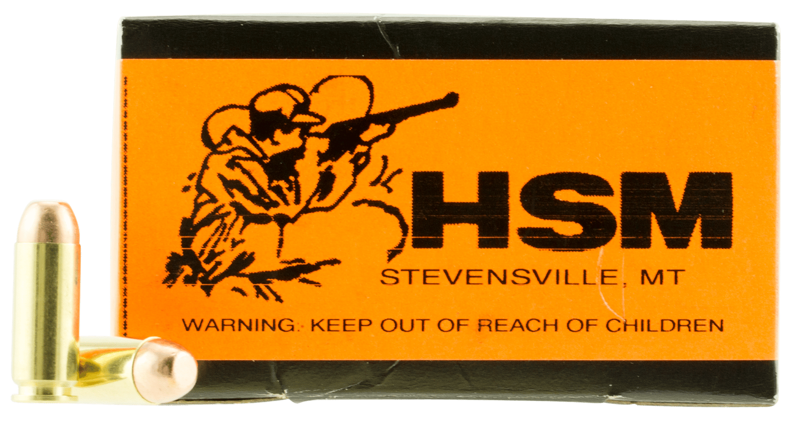 HSM 10MM2N Training  10mm Auto 180 gr Full Metal Jacket 50 Per Box/ 20 Case