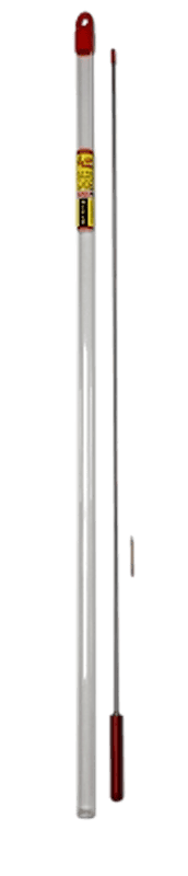 Pro-Shot 1PS3217 Micro-Polished Cleaning Rod .17/ .177 Cal Rifle #5-40" Thread 32.50" Stainless Steel w/Swivel Handle