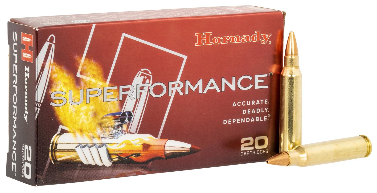 Hornady 83292 Superformance  223Rem 50gr Copper Alloy eXpanding 20 Per Box/10 Case