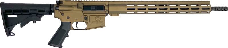 GLFA AR15 RIFLE 223 WYLDE 16" NIT BBL BRONZE