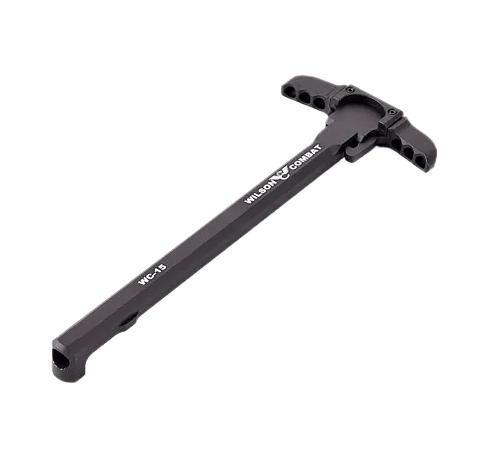 Wilson Combat TRCH15M  Charging Handle AR-15 Black Anodized Aluminum Ambidextrous Hand