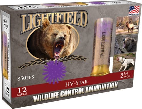 LIGHTFIELD 12GA 2.75" LESS LETHAL STAR 5RD 10BX/CS