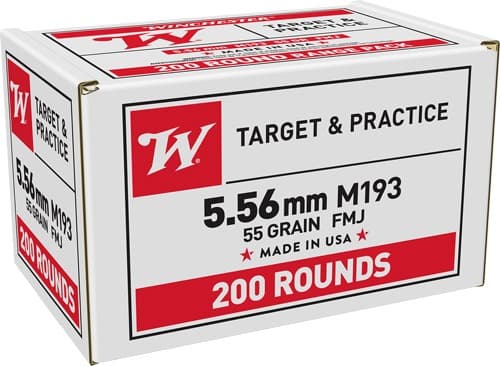 WINCHESTER USA 5.56X45 55GR FMJ 800RD CASE LOT