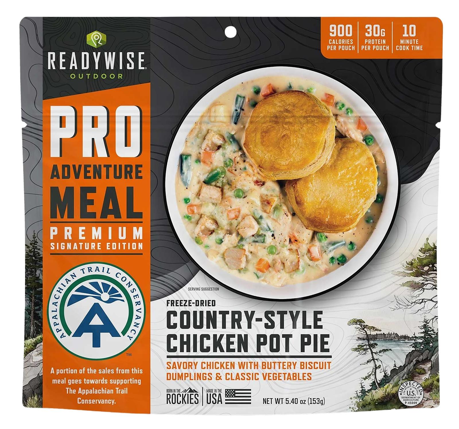 Wise Foods RW05407 Pro Meal Chicken Pot Pie 2 Servings 6 Per Case