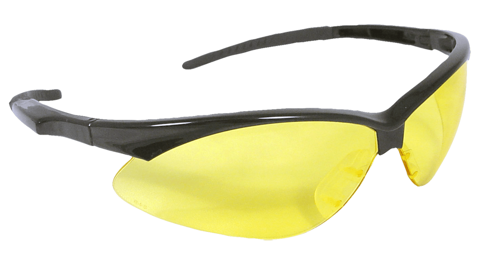 Radians OB140CS Outback Shooting Glasses Adult Amber Lens Anti-Fog Black Frame