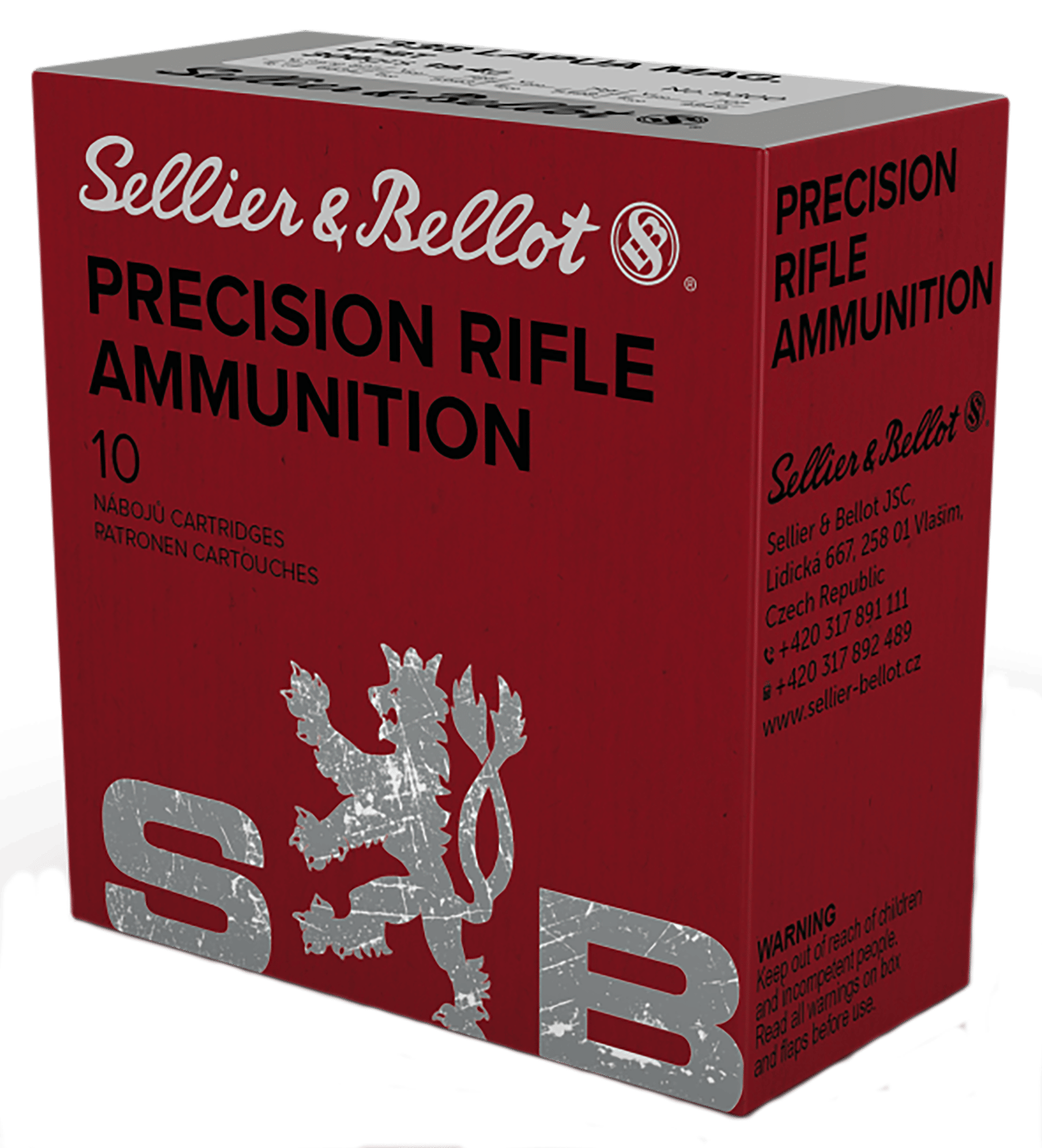 Sellier & Bellot SB338LMB Rifle  338LapuaMag 300gr Hollow Point Boat Tail 10 Per Box/10 Case
