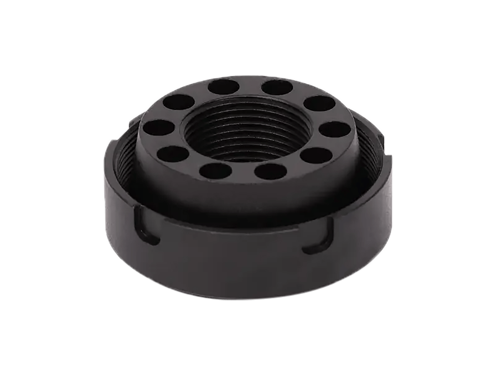 SilencerCo AC4747 Charlie Direct Thread Mount Fits M18X1 Stainless Steel Oxide Black