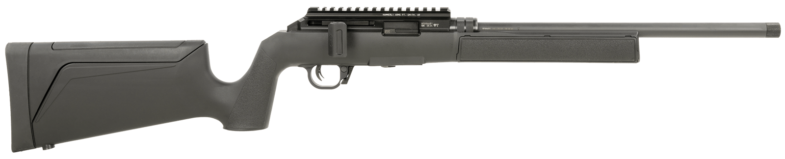 Hammerli Arms 5800000 Force B1  22 LR 10+1 16.10" Matte Black Threaded Barrel, Black Picatinny Rail Steel Receiver, Black Synthetic Adj All Weather Stock