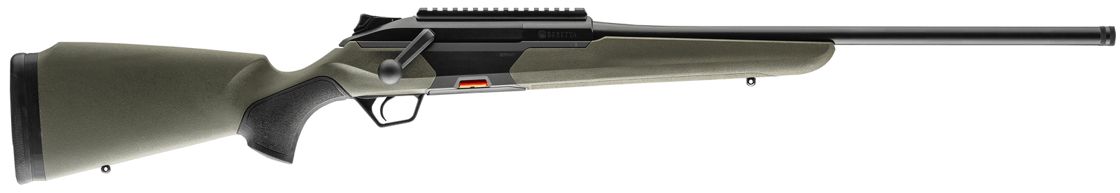 Beretta USA JBRX1G382/22 BRX1  6.5 Creedmoor 5+1 22" Black Steel Threaded Barrel, Black Picatinny Rail Receiver, Fixed Negative Comb w/Adj LOP OD Green Synthetic Stock