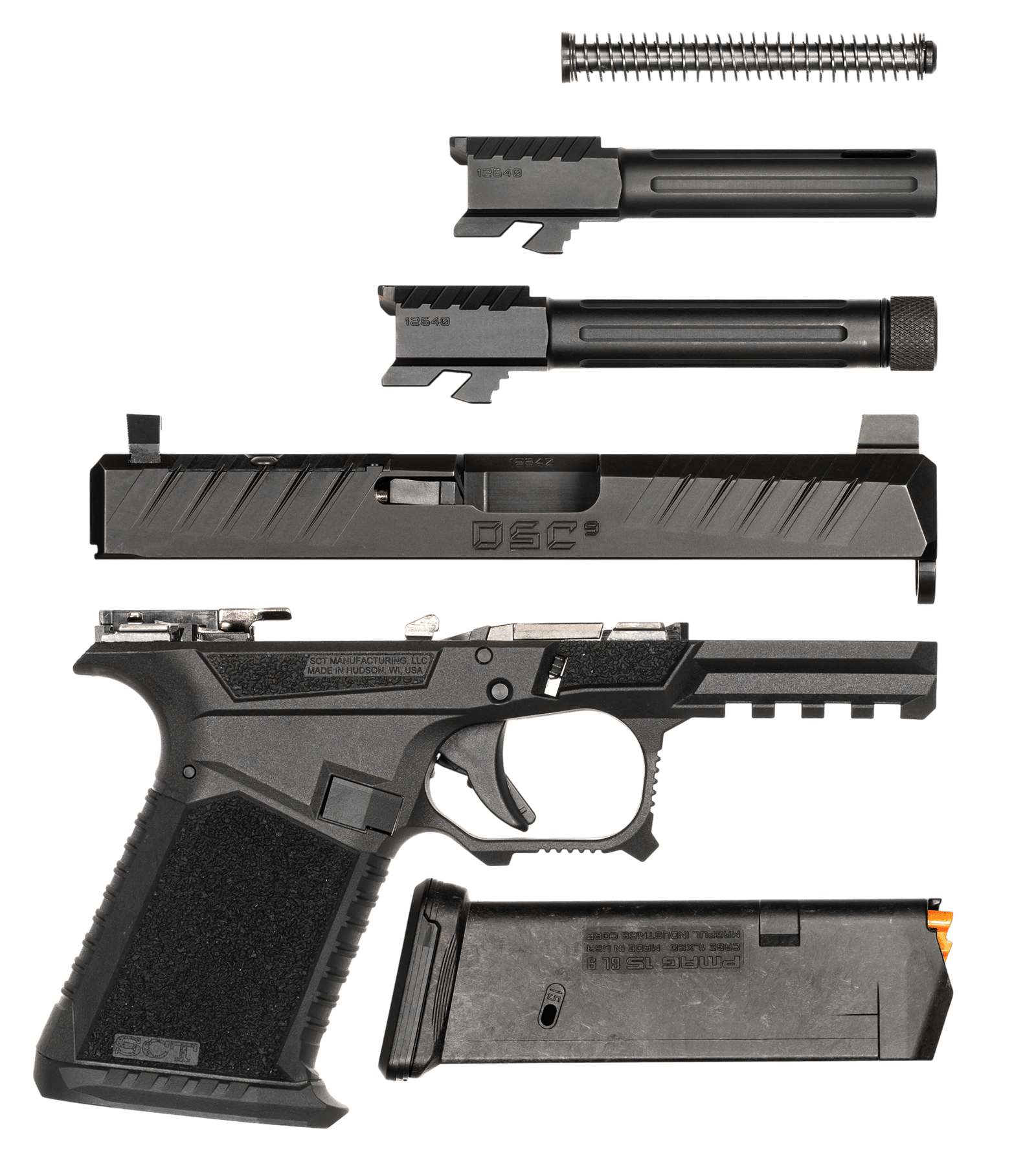 SCT 0230000000       DSC9  9MM  4"  15+1  BLK