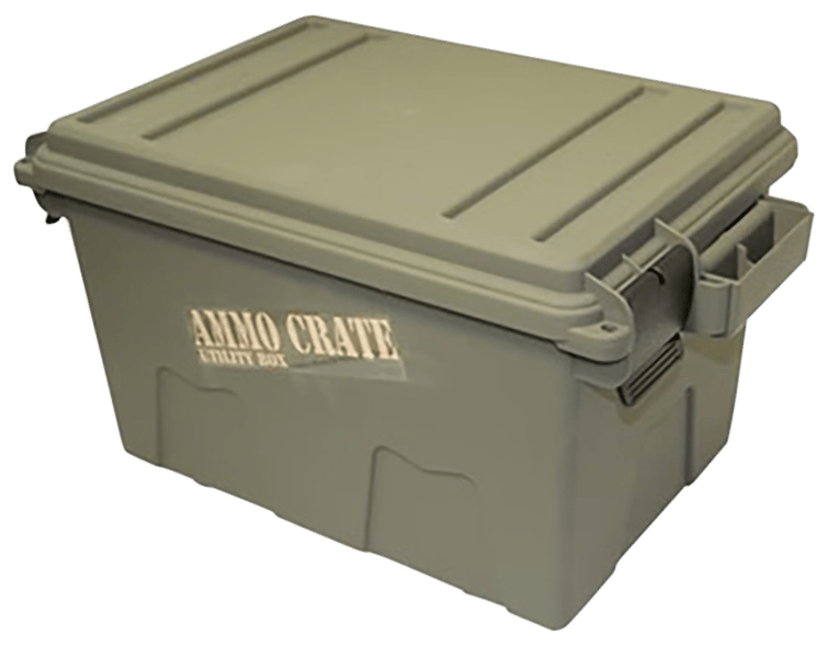 MTM Case-Gard ACR718 Ammo Crate Utility Box Army Green Polypropylene