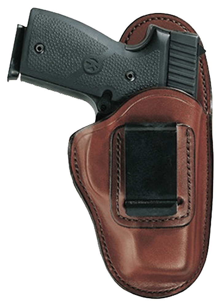 Bianchi 19221 100 Professional  IWB Size 01 Tan Leather Belt Clip Fits Ruger LCR/S&W J Frame 2" Left Hand