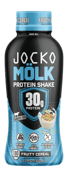 JOCKO 29243 MOLK RTD FRUITY CEREAL    PROTEIN 12PK