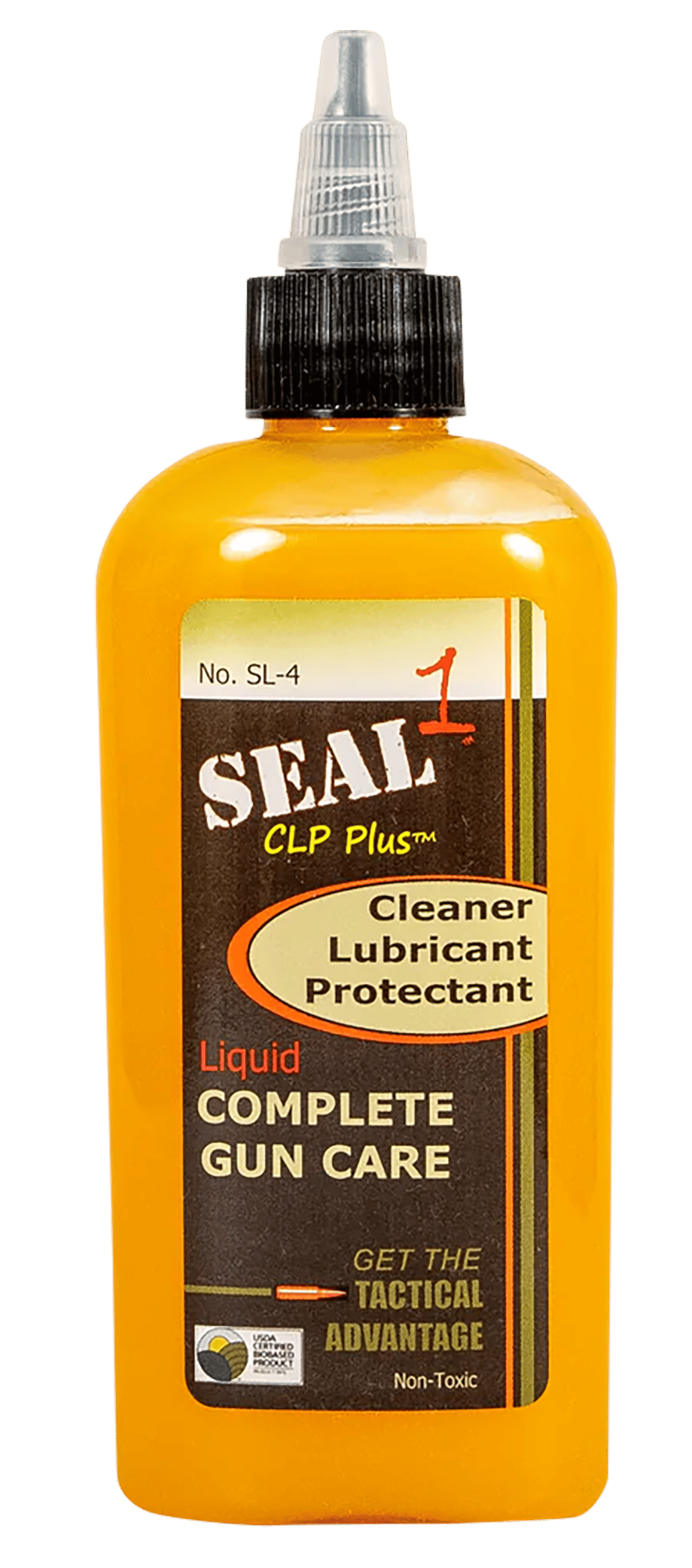 Seal 1 SL4 CLP Plus Liquid Cleans, Lubricates, Protects 4 oz Squeeze Bottle