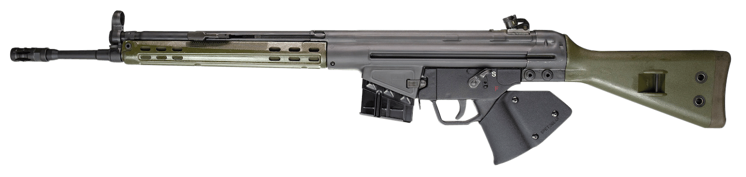 PTR 405 GI *CA Compliant *Reconditioned 308 Win,7.62x51mm NATO 18" 10+1, Black Parkerized Reciever, Green Synthetic Stock (Stock May Be Blemished), Black California Paddle Grip