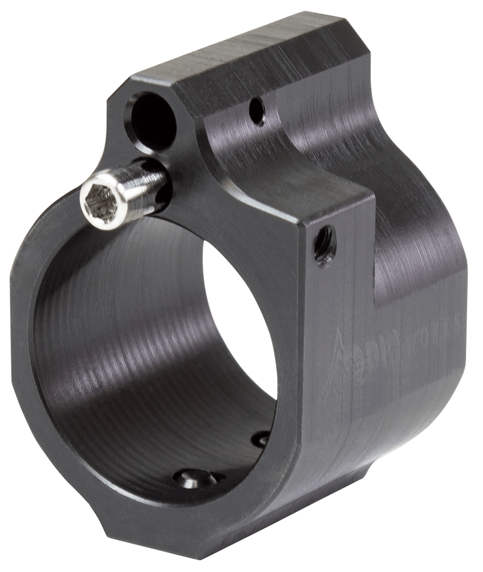 Odin Works GBADJ Gas Block Low Profile .750" Black Nitride Carbon Steel