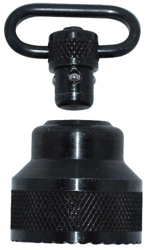 GrovTec US Inc GTSW298 Mag Cap  Set Shotgun 1" Push Button Black Oxide Moss 590/835 12 Gauge Steel